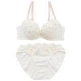 【EFカップ】クラシカルガーデン3/4カップブラ&ショーツ | palissee | 詳細画像15