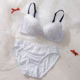 サックス | 【EFカップ】ロゼアンティーク3/4カップブラ&ショーツ | palissee