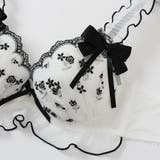 Rosette Ribbon３/４カップブラ＆ショーツ  | palissee | 詳細画像9 