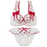 【EFカップ】Rosette Ribbon3/4カップブラ&ショーツ | palissee | 詳細画像19