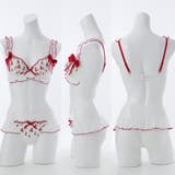 【EFカップ】Rosette Ribbon3/4カップブラ&ショーツ | palissee | 詳細画像5