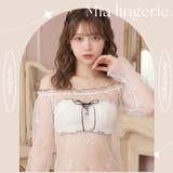 【EFカップ】《脇高設計 2wayストラップレス》モワルーレースアップ３ ４カッ… | palissee | 詳細画像5 