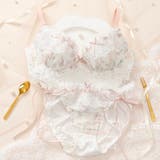 アイボリー | Rose Tea Party 3/4カップブラ&ショーツ | palissee
