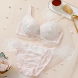 ピンク | シュガーローズ 3/4カップブラ&ショーツ | palissee