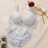 パープル | シュガーローズ 3/4カップブラ&ショーツ | palissee
