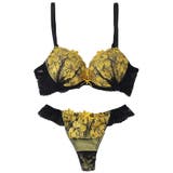 【脇高】グランローズ３/４モールドカップブラ＆バックレースTバック  E F | palissee | 詳細画像17 