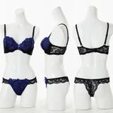 【脇高】グランローズ３/４モールドカップブラ＆バックレースTバック  E F | palissee | 詳細画像2 