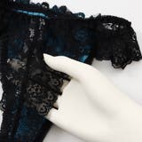 【脇高】グランローズ３/４モールドカップブラ＆バックレースTバック  E F | palissee | 詳細画像13 