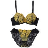 【脇高】グランローズ３/４モールドカップブラ＆バックレースショーツ  E F | palissee | 詳細画像17 