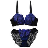 【脇高】グランローズ３/４モールドカップブラ＆バックレースショーツ  E F | palissee | 詳細画像15 