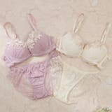 【脇高】エレガントケミカルフラワー3 4モールドカップブラ&バックレースショーツ… | palissee | 詳細画像16