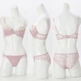 【脇高】エレガントケミカルフラワー3 4モールドカップブラ&バックレースショーツ… | palissee | 詳細画像5