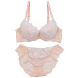 【脇高】フェアリーフラワーチュール３ ４モールドカップブラ＆バックレースショーツ… | palissee | 詳細画像12 