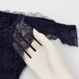 バイカラーマカロニコード3 4モールドカップブラ&バックレースTバック B | palissee | 詳細画像11