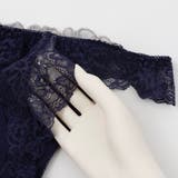 バイカラーマカロニコード3 4モールドカップブラ&バックレースTバック E | palissee | 詳細画像11