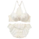 【脇高】フロントホック背中見せ3 4モールドカップブラ&バックレースショーツ E | palissee | 詳細画像12