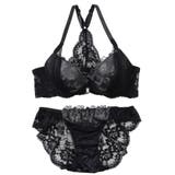 【脇高】フロントホック背中見せ3 4モールドカップブラ&バックレースショーツ E | palissee | 詳細画像13