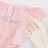 【脇高】ロマンティックヘヴン３ ４モールドカップブラ＆バックレースショーツ B | palissee | 詳細画像8 