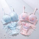 【脇高】ロマンティックヘヴン３ ４モールドカップブラ＆バックレースショーツ B | palissee | 詳細画像12 