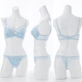 【脇高】ロマンティックヘヴン３ ４モールドカップブラ＆バックレースTバック B | palissee | 詳細画像3 