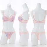 【脇高】ロマンティックヘヴン３ ４モールドカップブラ＆バックレースTバック E | palissee | 詳細画像2 