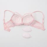 【脇高】ロマンティックヘヴン３ ４モールドカップブラ＆バックレースTバック E | palissee | 詳細画像6 