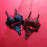 【脇高】ヴェルヴェットアイヴィ３ ４モールドカップブラ＆バックレースTバック E | palissee | 詳細画像12 