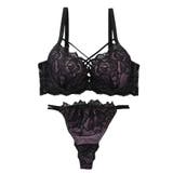 【脇高】ノワールローズ 脇高ブラ＆Tバックショーツ  E F | palissee | 詳細画像11 