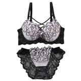 【脇高】ノワールローズ 脇高ブラ&バックレースショーツ E F | palissee | 詳細画像10