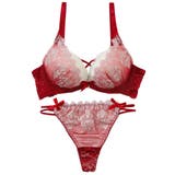 【脇高】ゴシックレース 脇高ブラ＆Tバックショーツ  E F | palissee | 詳細画像10 