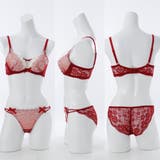 【脇高】ゴシックレース 脇高ブラ＆バックレースショーツ  E F | palissee | 詳細画像2 