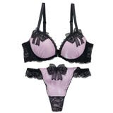 【脇高】 ノーブルリボン 脇高ブラ＆Tバックショーツ  E F | palissee | 詳細画像12 