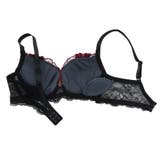【脇高】ノワールリリー 脇高ブラ&バックレースショーツ A-Fカップ | palissee | 詳細画像9