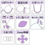 【脇高】リリスフローラ 脇高ブラ&バックレースショーツ A-Fカップ | palissee | 詳細画像12