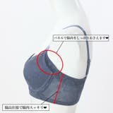 さらっとかるいつけごこちのジャガードメッシュソフトワイヤーブラ | palissee | 詳細画像3