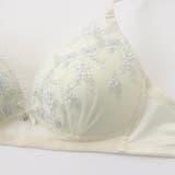 【ノンワイヤー】プリンセスリボン刺繍 ノンワイヤーブラ＆ショーツ  | palissee | 詳細画像4 