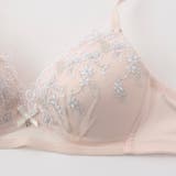 【ノンワイヤー】プリンセスリボン刺繍 ノンワイヤーブラ＆ショーツ  | palissee | 詳細画像5 