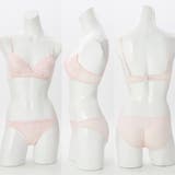 【ノンワイヤー】ガーリーフラワー刺繍 ノンワイヤーブラ＆ショーツ  | palissee | 詳細画像4 