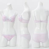 【ノンワイヤー】フラワープリント ノンワイヤーブラ&ショーツ | palissee | 詳細画像3