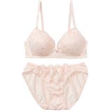 【ノンワイヤー】ガーリーリボンレースノンワイヤーブラ&ショーツ | palissee | 詳細画像10