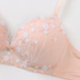 【ノンワイヤー】プチフラワー刺繍ノンワイヤーブラ&ショーツ | palissee | 詳細画像4