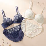 フローラルレース3/4モールドカップブラ&ショーツ | palissee | 詳細画像4