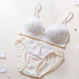 クリーム | 【ノンワイヤー】ピュアアクレルノンワイヤーブラ&ショーツ | palissee