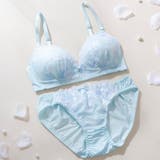 サックス | 【ノンワイヤー】ピュアアクレルノンワイヤーブラ&ショーツ | palissee
