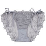 グレー | ブーケアップリケ ひもショーツ | palissee