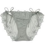 カーキ | ブーケアップリケ ひもショーツ | palissee