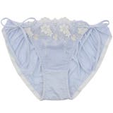 サックス | ニュアンスラメ ひもショーツ  | palissee