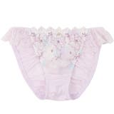 水彩プリントローズ刺繍 フルバックショーツ | palissee | 詳細画像8