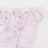 水彩プリントローズ刺繍 フルバックショーツ | palissee | 詳細画像9