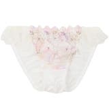 水彩プリントローズ刺繍 フルバックショーツ | palissee | 詳細画像6